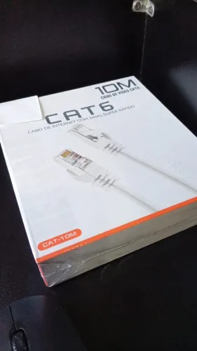 Cabo de Rede RJ45 Internet cat6 10M