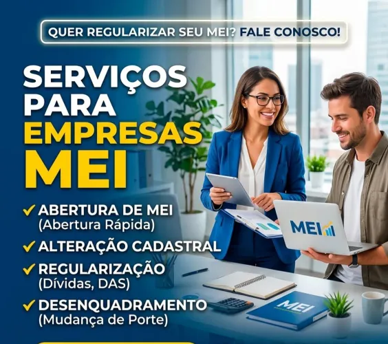 Mei: Abertura, baixa e alteração para MEI