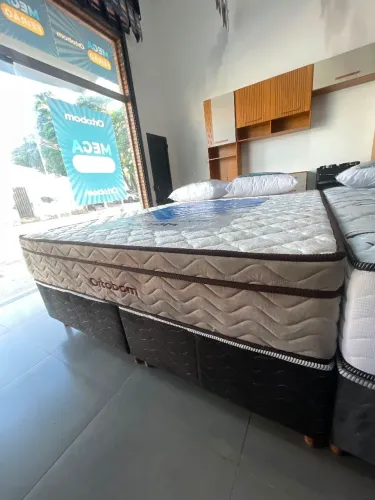 CAMA QUEEN 3 ANOS DE GARANTIA ORTOBOM 