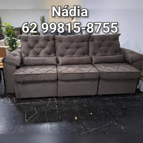 SOFÁ RETRÁTIL E RECLINÁVEL PROMOÇÃO ___@