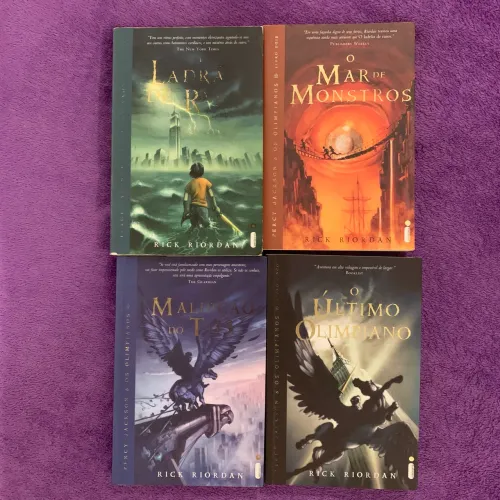 Coleção de livros Percy Jackson e Os Olimpianos 