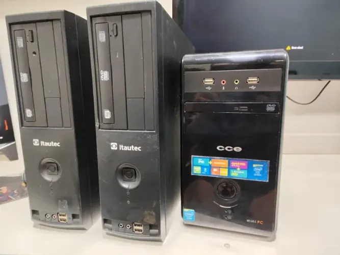 Lote de Pc com 6gb hd 500gb processador Pentium Wifi e HDMI
