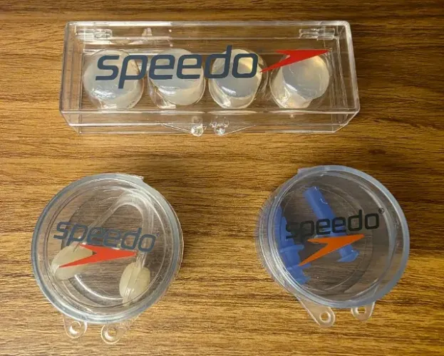 Kit Protetores de Ouvido e Presilha Nasal Speedo