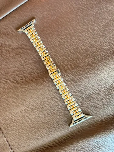 Pulseira para Apple Watch em aço inoxidável nunca usada