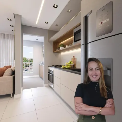 Apartamento na praia do JANGA 2 quartos Varanda Piscina Lazer Completo e desconto de até R
