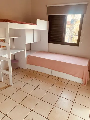Beliche com escrivaninha acoplada
