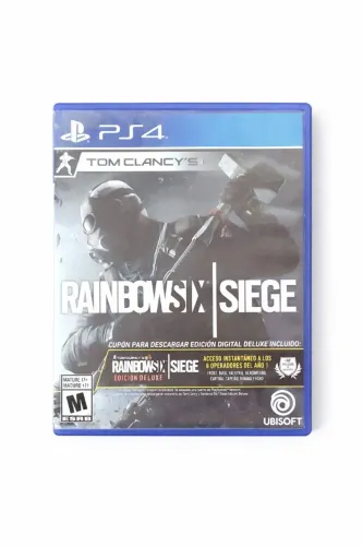 Rainbow Six Siege Ps4 Mídia Física Seminovo