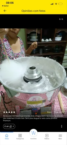 Vendo máquina de algodão boa para festas e eventos 779
