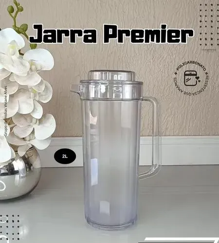 Jarra Tupperware em policarbonato 2 litros