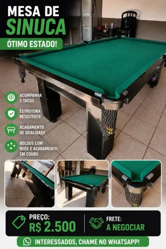 Mesa de sinuca