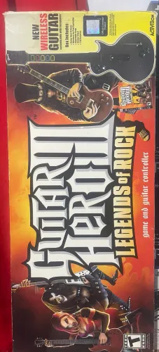Kit guitar hero 3 legend of rock ps3 completo