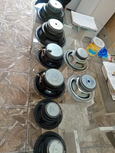 Altos falantes testados todos 8 altos falantez