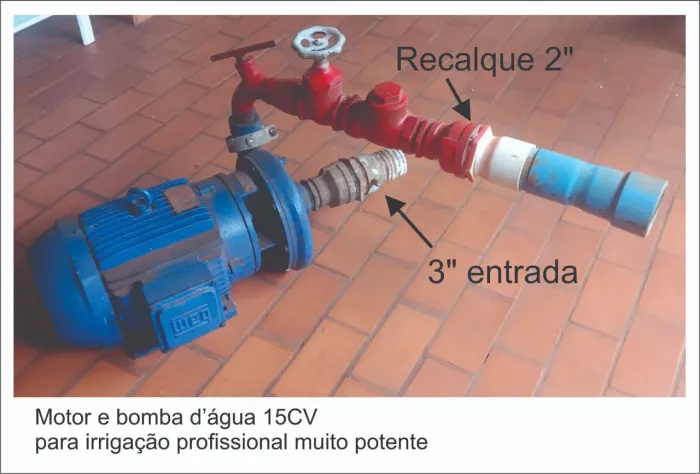 Bomba irrigação