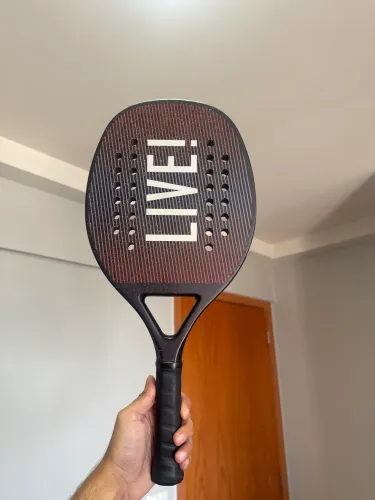 Raquete live beach tênis
