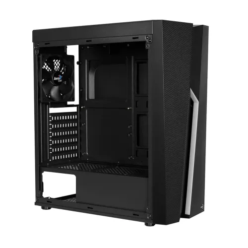 Gabinete Gamer + 3 fans RGB com controlador