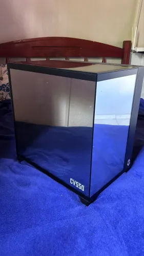 Gabinete Mancer CV550 NOVO - Vidro com Película Espelhada