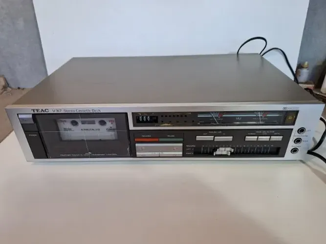 Tape deck TEAC V-317 IC Logic Transport Control Dolby Stereo 120V 11W - Raridade!!