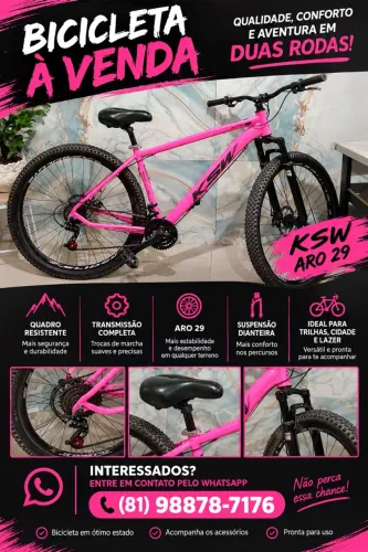 Bicicleta pra vender logo