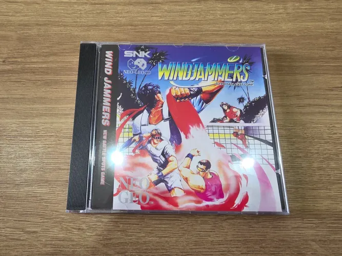 Jogo Windjammers Neo Geo Cd Prensado 
