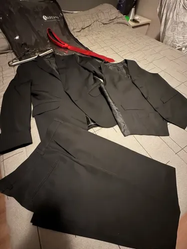 Terno Aduana com colete e gravata