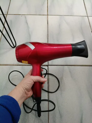 Secador de Cabelo Britânia Vermelho - íon