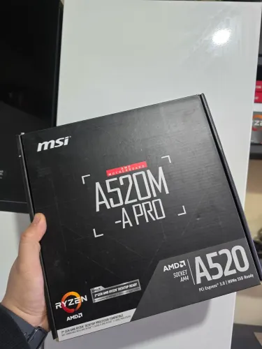 Kit processador RYZEN 5 3600 + A520M PRO
