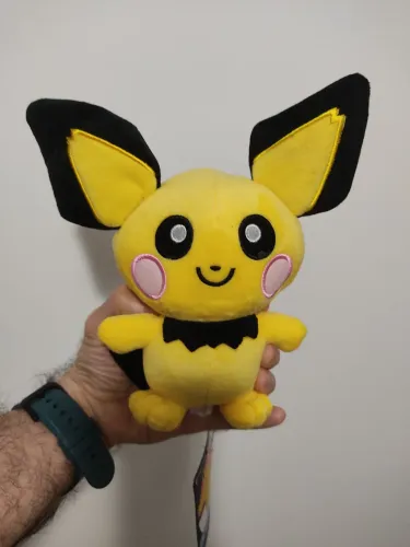 Pokémon Pichu de Pelúcia 21cm