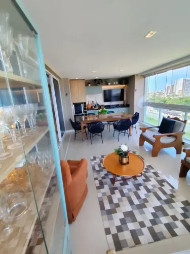 COLINA A - PARADISO REALE - 155M² - 3 SUÍTES - VISTA MAR - FINO ACABAMENTO - 4 VAGAS DE GA