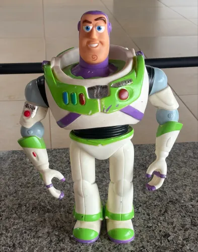 Boneco Buzz Bandeirantes Antigo Raro