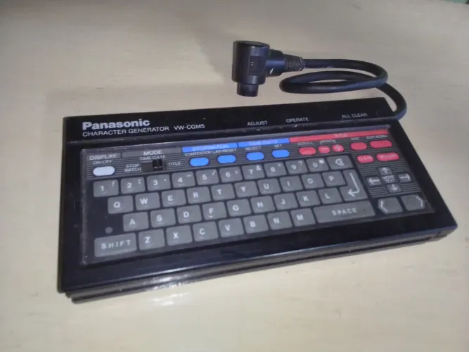 Gerador de caracteres Panasonic
