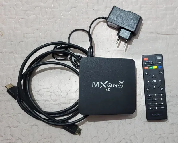 Conversor MX qpro 4k de Smart TV Android 2GB 64GB com Controle