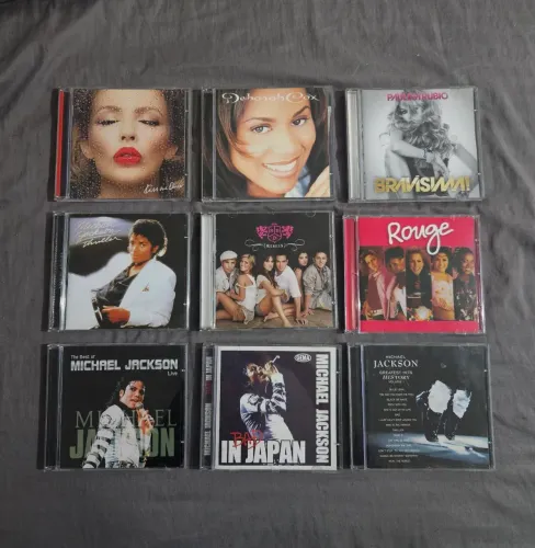 Cd - Rouge, Michael Jackson, Rebelde, Deborah