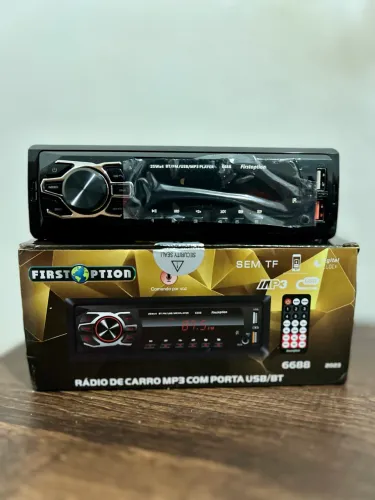 Rádio Automotivo First Option NOVO