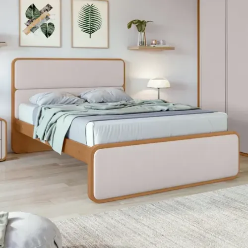 Cama Casal Loop Luxo 1,40m Easy Like Conforto e Durabilidade