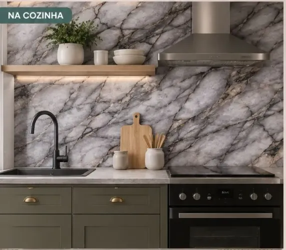 papel parede mármore cinza 2 unidades , novo. Tamanho nas fotos