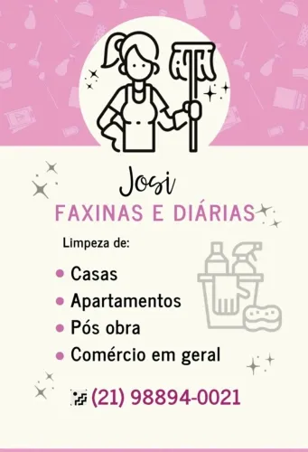 Diarista de Confiança Precisa de uma faxina caprichada? Eu cuido de tudo pra você!