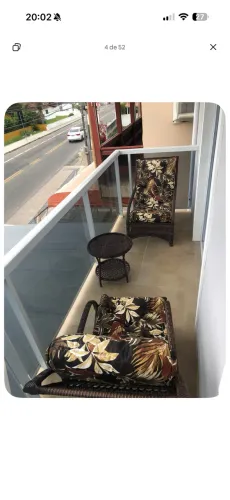 Cjt Poltronas Fibra Sintética 2 Pol - Tecido Saquarema