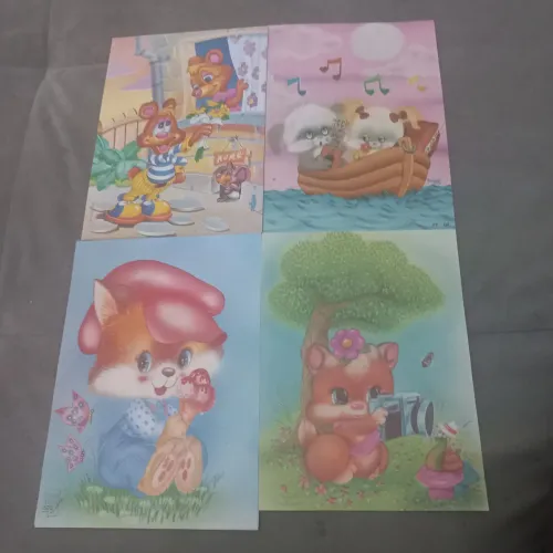 Papéis de carta anos 80