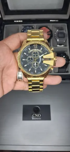 Relógio Diesel 10Bar Dourado 53MM