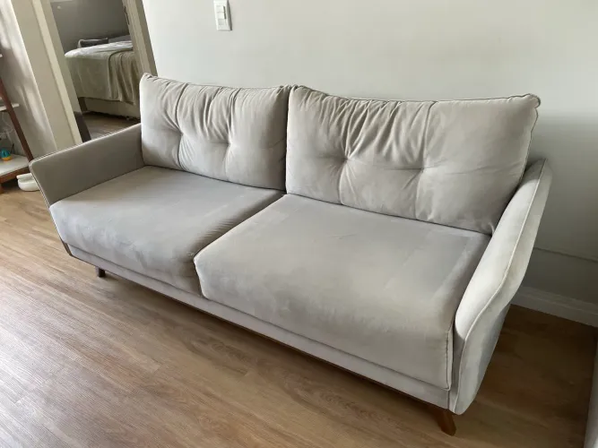 Sofá 3 lugares - confortável e moderno 1.90