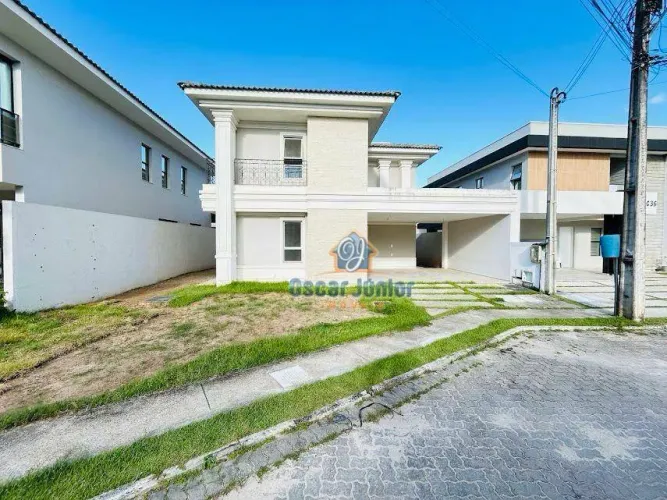 CASA EM CONDOMÍNIO NO CENTRO DO EUSÉBIO - 215m2 - 4 SUÍTES - 4 VAGAS - LAZER COMPLETO