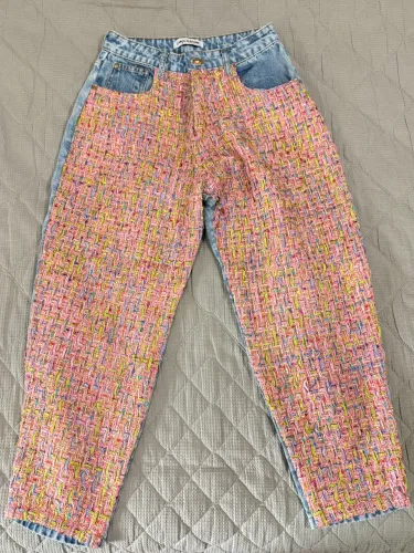 Calça lança perfume tamanho 38