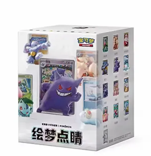 Figura Pokemon 151 com 2 Booster Chineses TCG 100% Original - Lacrado
