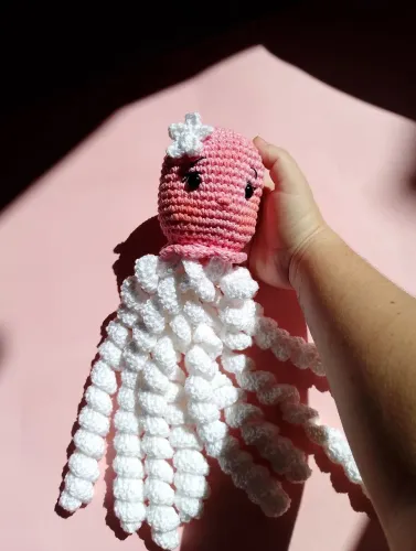 Polvinho Amigurumi Pelúcia de Crochê