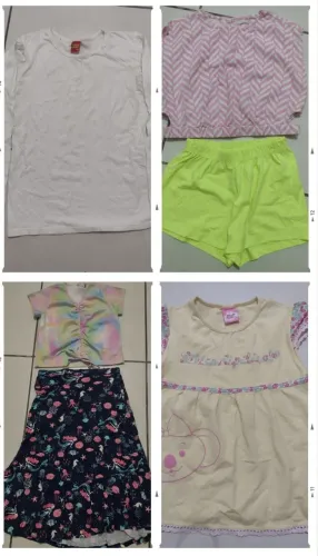 Lote menina tamanhos 12/14/16 - 6 peças