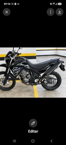 Raridade com 35000 KM único dono manual nota fiscal. Moto parada a 3 anos. Funcionado