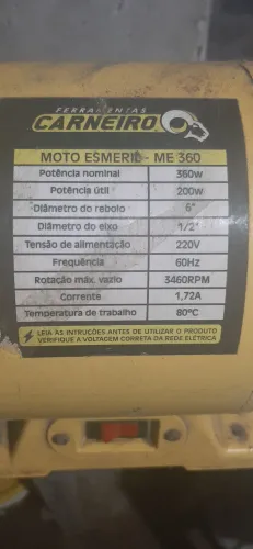 Moto esmeril modelo - ME 360