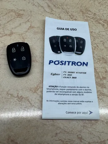 Controle novo e original pósitron com manual completo na oferta só 50,00