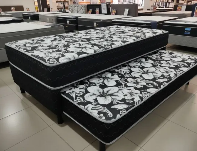 Bicama solteiro de espuma super oferta 