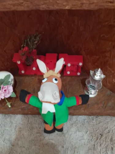 Mascote copa  pelúcia 